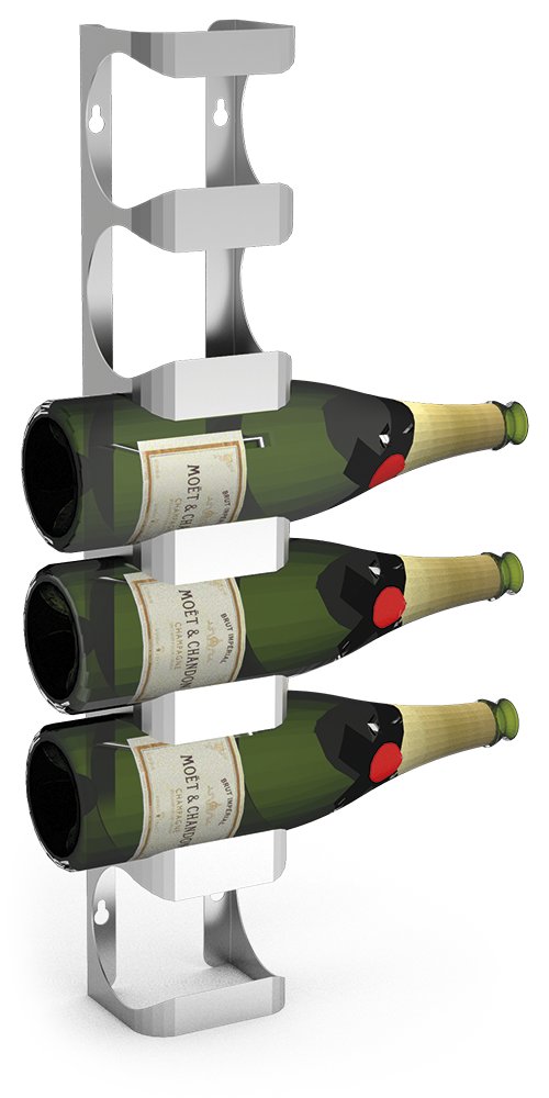 Botellero inox mural Fricosmos 109x100x615 mm