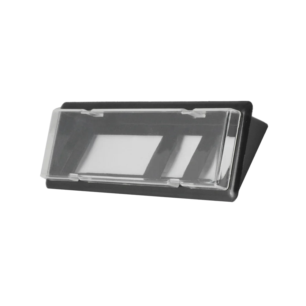 BN-207-2S black control bezel with clear cover · view 3