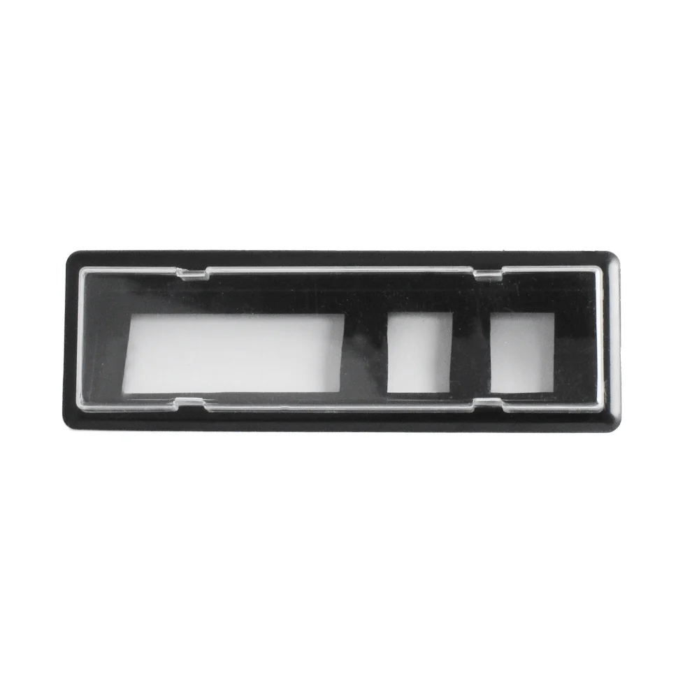 BN-207-2S black control bezel with clear cover · view 4