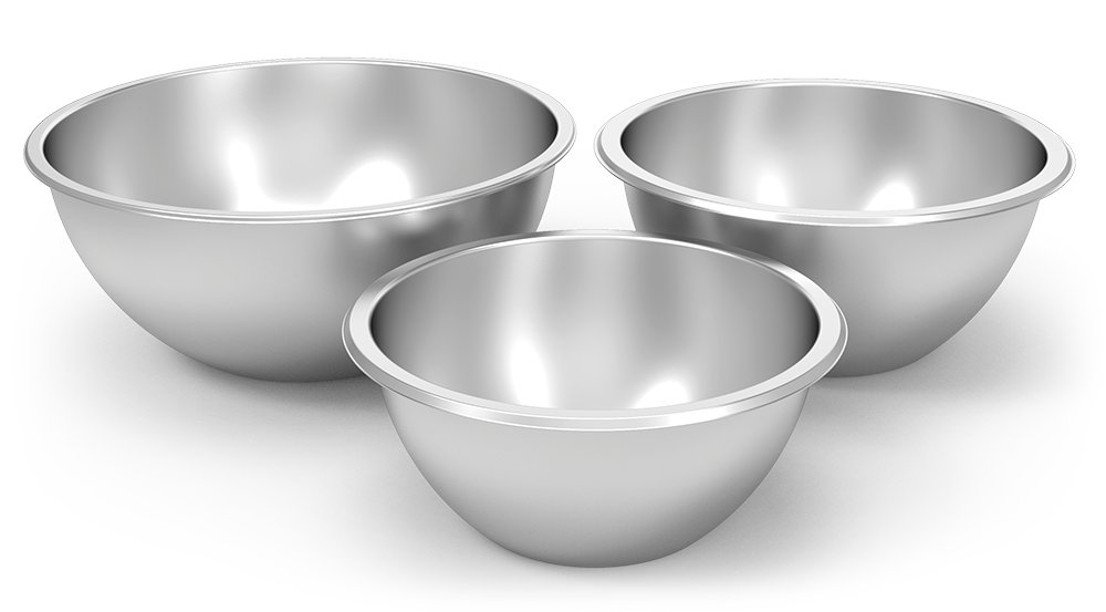 Bowl de acero inoxidable Fricosmos ø300x150 mm