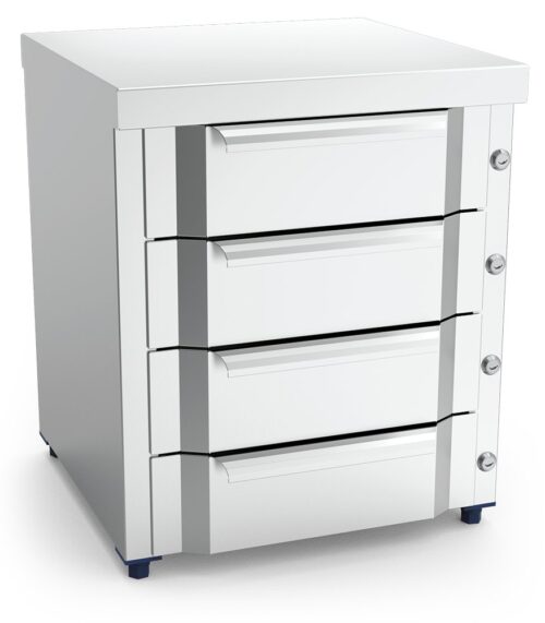 Box modular inox con cuatro cajones Fricosmos