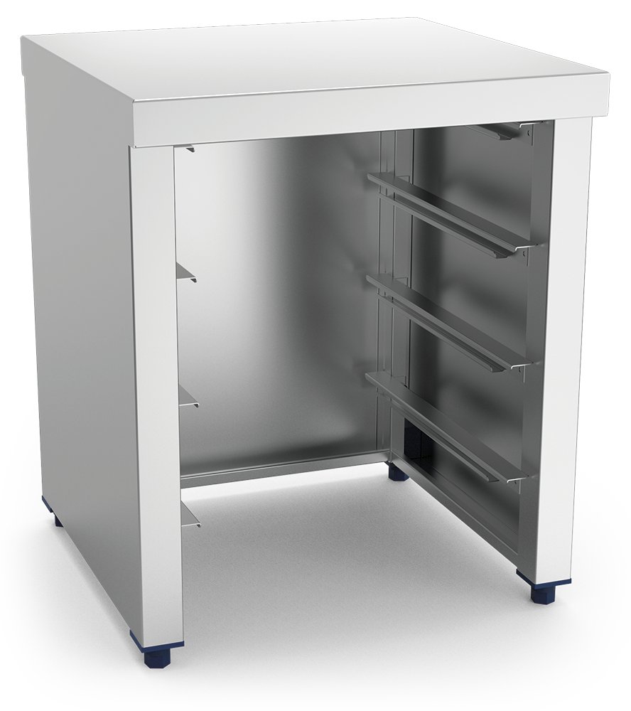 Box modular inox con guías Gastronorm Fricosmos 439x423 mm