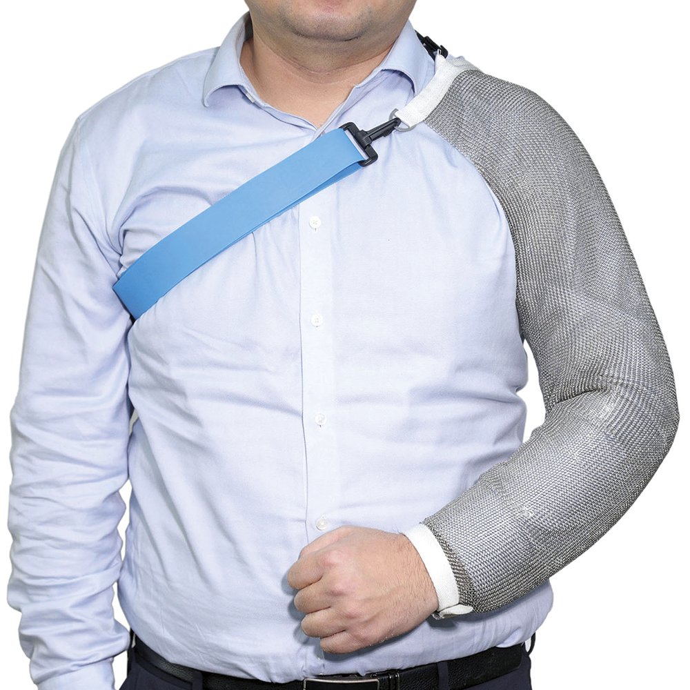 Brazo completo de protección en malla de acero inoxidable Fricosmos