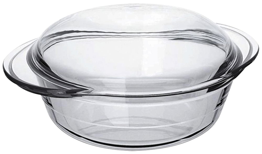 Cacerola ovalada de cristal 2,3 l Fricosmos