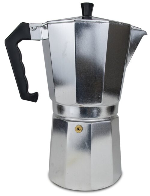 Cafetera italiana tradicional 6 o 12 tazas Fricosmos