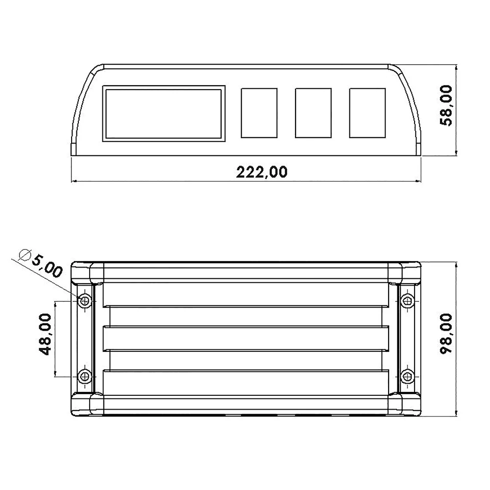 BN-202-3S black control box · view 2