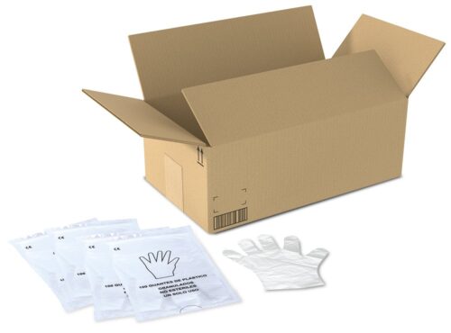 Caja de 10.000 guantes desechables (100 bolsas de 100 uds) Fricosmos