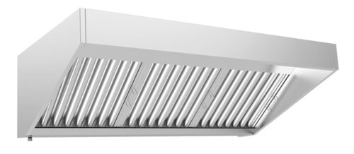 Campana extractora mural de acero inoxidable Fricosmos 987x850x452 mm