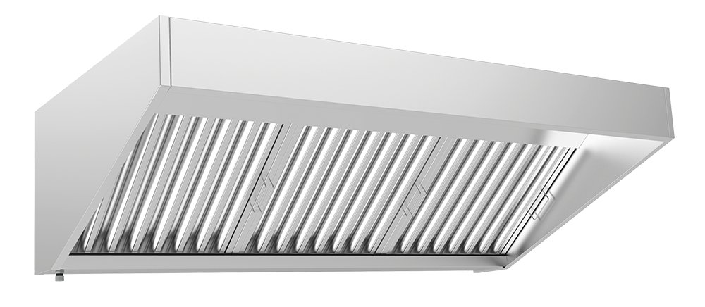 Campana extractora mural de acero inoxidable Fricosmos 987x850x452 mm
