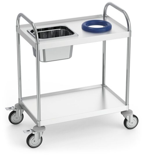 Carro de recogida inox Fricosmos 835x535x975 mm