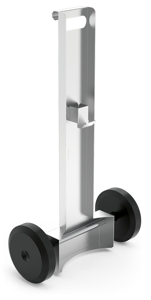 Carro porta barriles de cerveza en acero inoxidable Fricosmos 480x200x875 mm