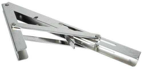 Cartela abatible inox para estantes murales Fricosmos