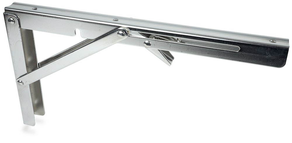 Cartela abatible inox para estantes murales Fricosmos