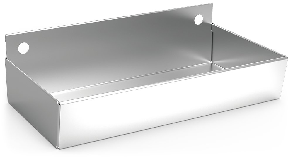 Cenicero inox mural NF Fricosmos 207x114x60 mm