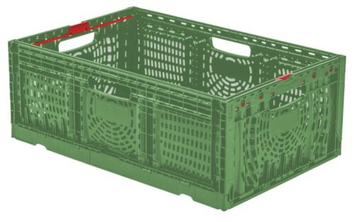 Cesta alimentaria plegable Fricosmos 600x400x230 mm