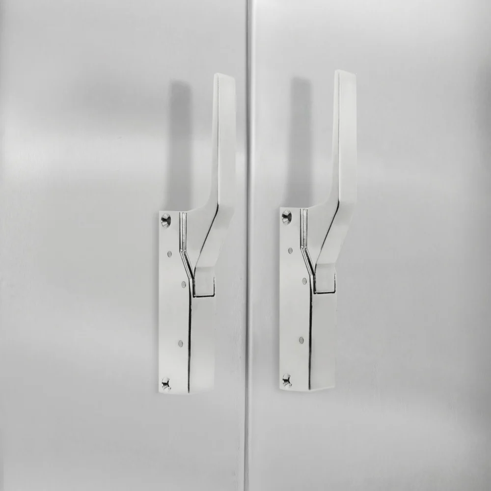 G-791 curved chrome handle latch · view 4