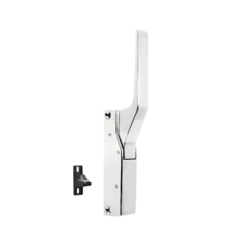 G-791 curved chrome handle latch