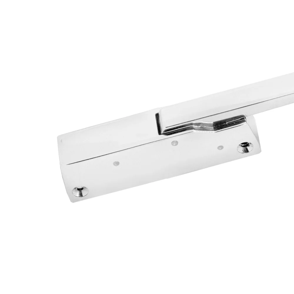 G-880 chrome zamak handle latch with C striker · view 3