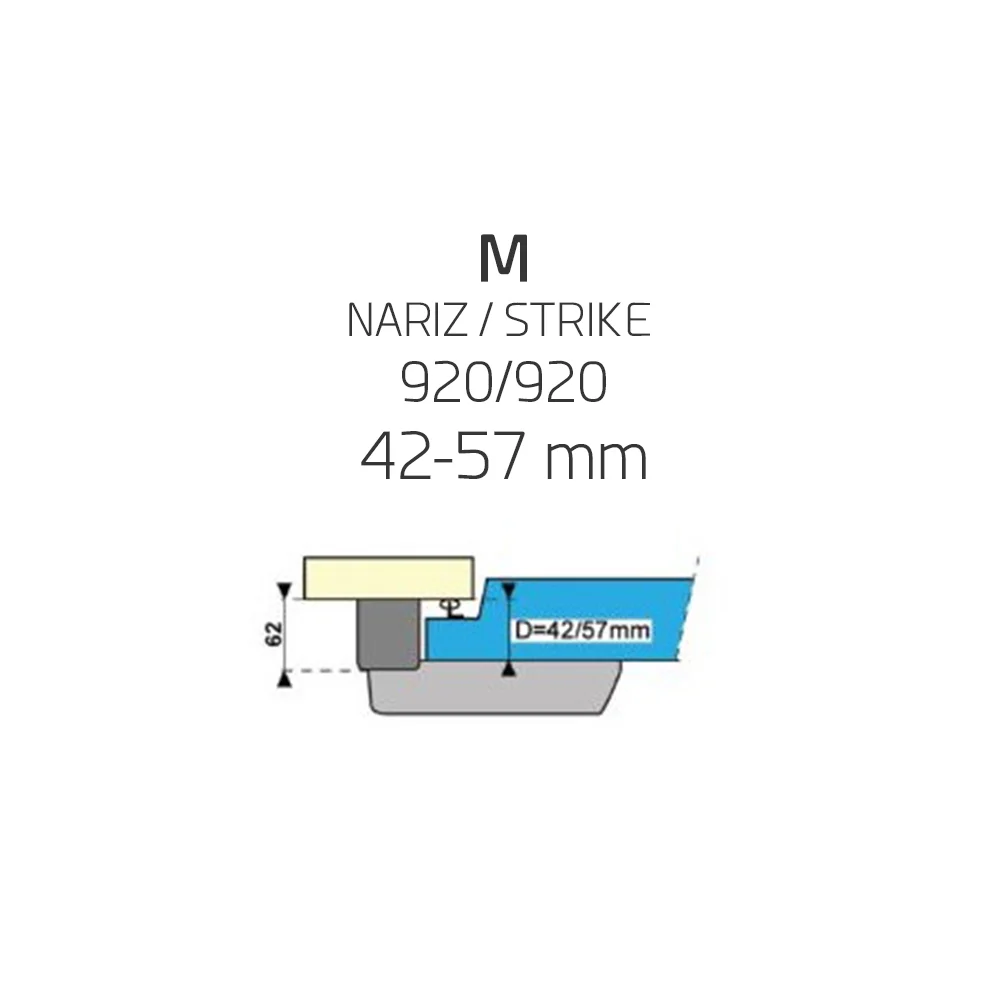 Cierre G-920 M 42/57 mm HP – imagen 3