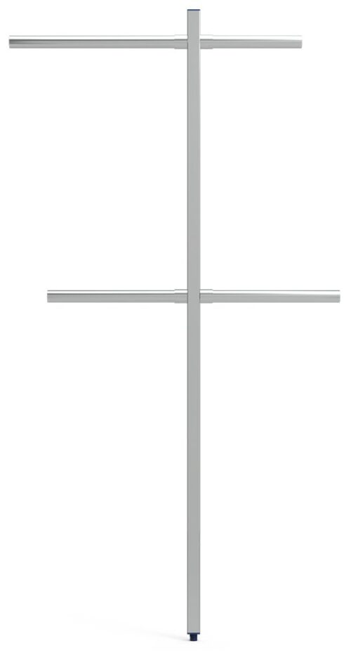 Columna central inox para estructura de cámara de tubo Fricosmos