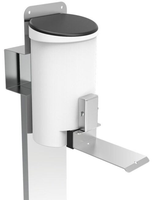 Columna con dosificador de gel hidroalcohólico a codo Fricosmos