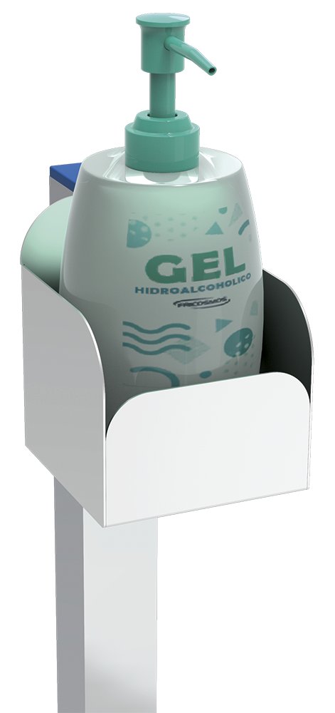 Columna para botella de gel hidroalcohólico especial para niños Fricosmos