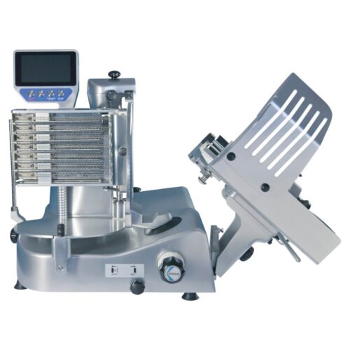 Kolossal 330 VK FA Dual slicer: view with the depositing unit open