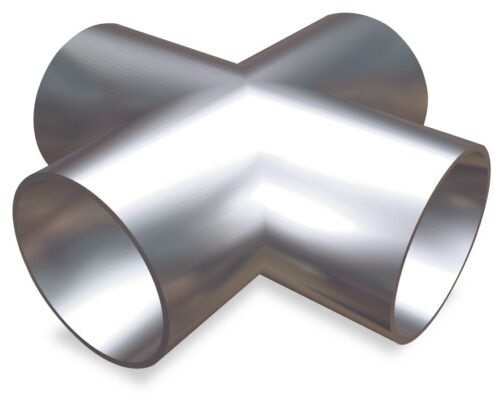 Cruce para tubo inox Fricosmos 112 mm
