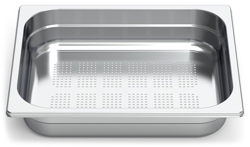 Cubeta Gastronorm perforada inox GN 1/2 Fricosmos 325x265x40 mm