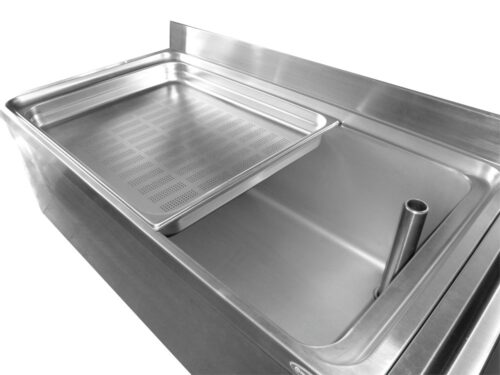 Cubeta Gastronorm perforada inox GN 1/2 Fricosmos 325x265x65 mm