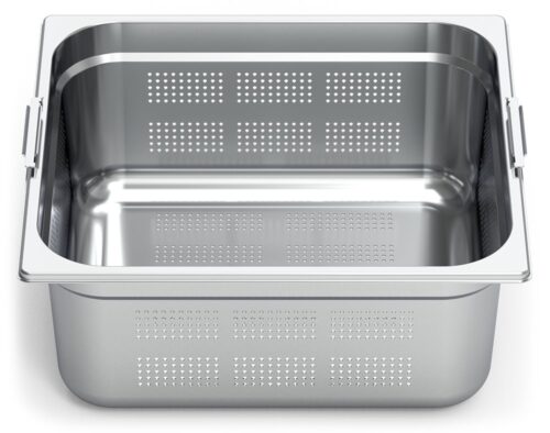 Cubeta Gastronorm perforada inox GN 2/3 Fricosmos 354x325x40 mm