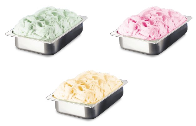 Cubeta inox para helado Fricosmos 180x165x120 mm