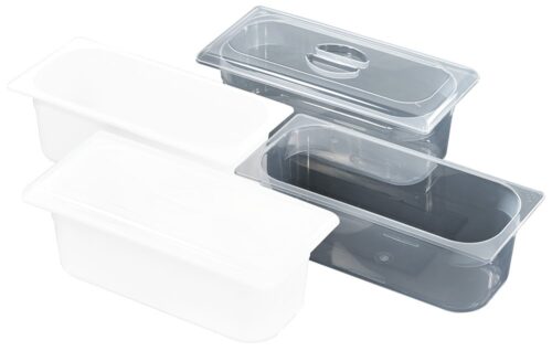 Cubeta para heladería en polipropileno Fricosmos 360x165x120 mm