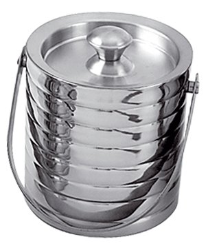 Cubitera con tapa de acero inox Fricosmos