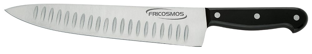 Cuchillo de cocina alveolado Fricosmos hoja 250 mm