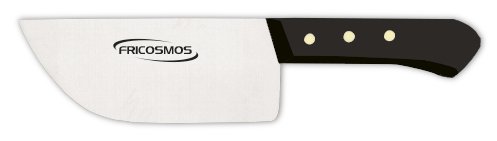 Cuchillo de desollar con mango virola Fricosmos hoja 165 mm
