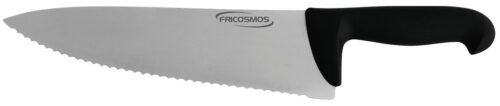Cuchillo de pescadero dentado mango inyectado Fricosmos hoja 280 mm