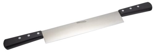 Cuchillo fiambre dos mangos Fricosmos hoja 260 mm