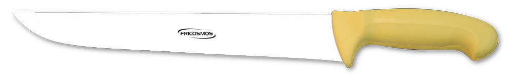 Cuchillo francés aves mango amarillo Fricosmos hoja 175 mm