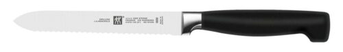 Cuchillo universal dentado Zwilling hoja 130 mm