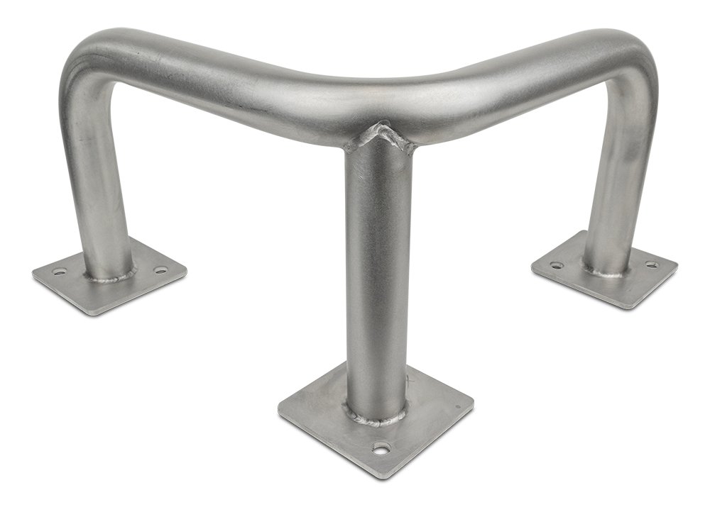 Defensa inox de esquina tubular 90° Fricosmos
