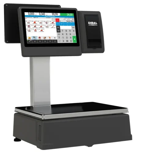 Dibal CS-3150 dual-body PC scale with receipt printer
