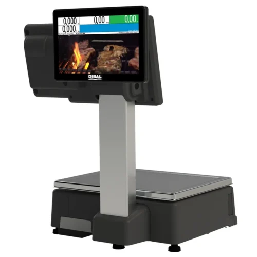 Dibal CS-3150 dual-body scale, customer side