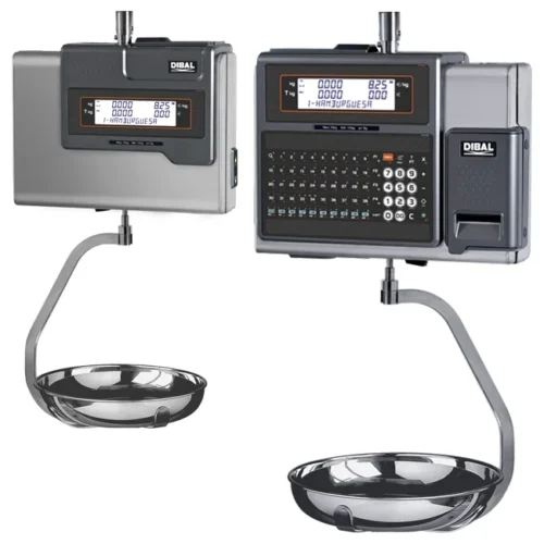 Dibal D-540 stainless hanging retail scale with receipt printer