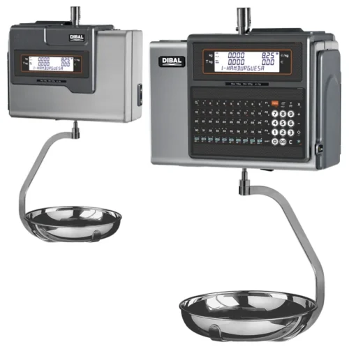 Dibal D-545 stainless hanging retail scale with label printer