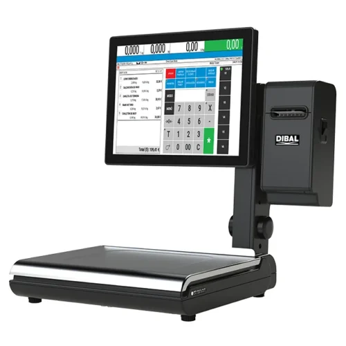 Dibal DX-5255 dual-body PC scale with linerless printer