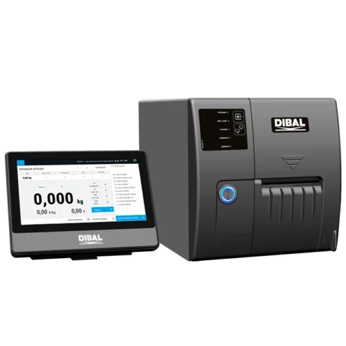 Dibal LP5000 labeller, side view