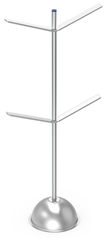 Dispensador de bolsas inox cuádruple Fricosmos