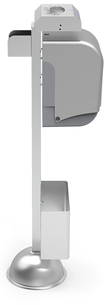 Dispensador de papel mecha acoplado a columna Fricosmos