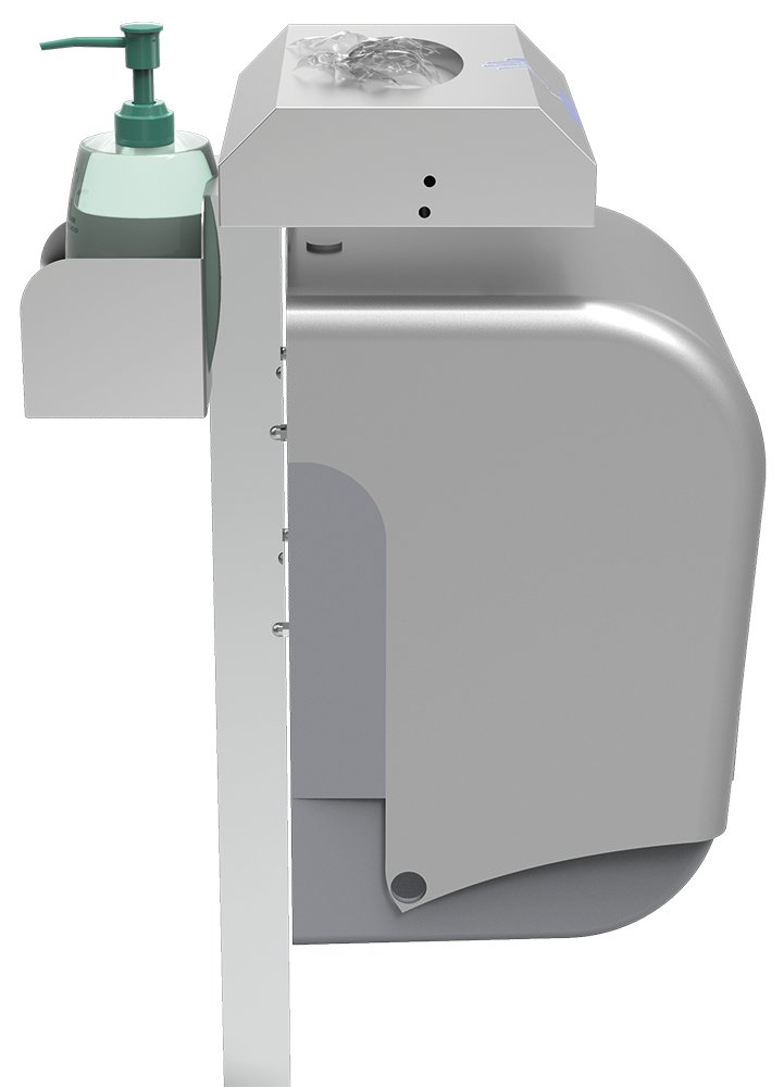 Dispensador de papel mecha acoplado a columna Fricosmos
